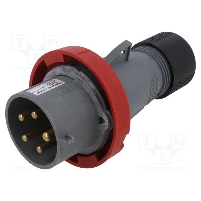 AMPHENOL Connector: AC supply 3-phase; plug