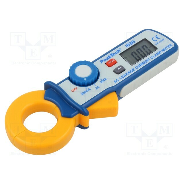 PEAKTECH Meter: leakage current; digital,pincers