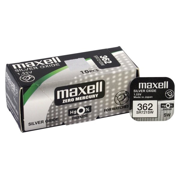 362 MAXELL (SR721SW) Baterija (BMVI382) |