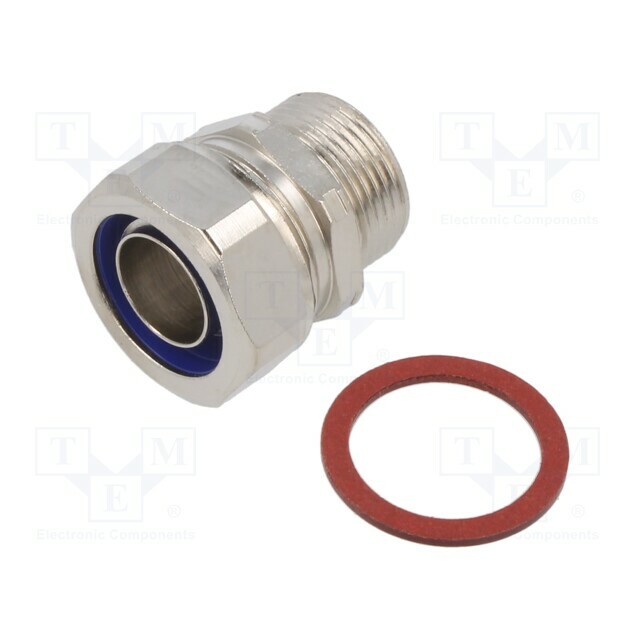 HELLERMANNTYTON Straight terminal connector; Thread: non-swivel