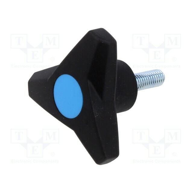 ELESA+GANTER Knob; Ø: 63mm; Ext.thread: