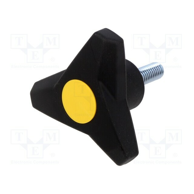 ELESA+GANTER Knob; Ø: 63mm; Ext.thread: