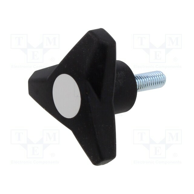 ELESA+GANTER Knob; Ø: 63mm; Ext.thread: