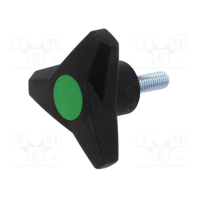 ELESA+GANTER Knob; Ø: 63mm; Ext.thread: