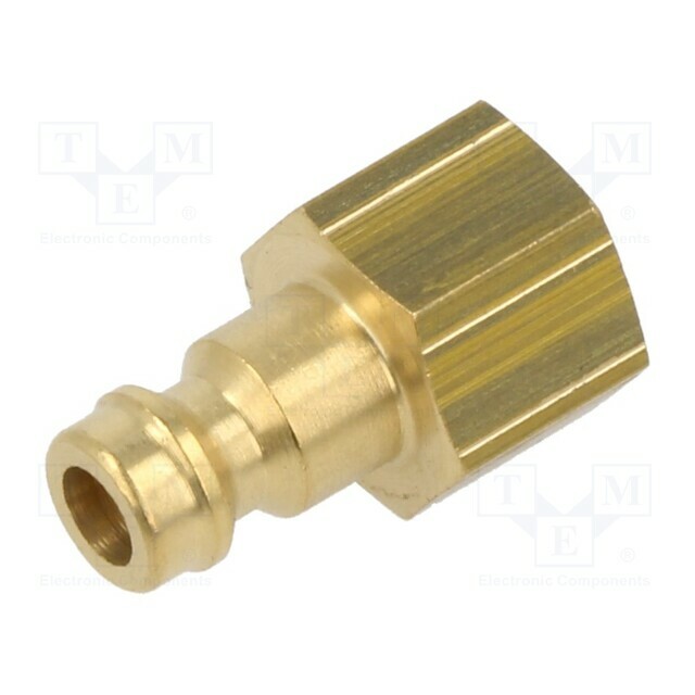 PNEUMAT Connector; connector pipe; 0÷35bar; brass