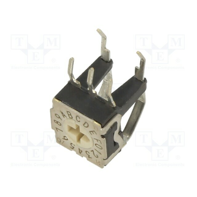 C&K Encoding switch; Pos: 16; THT