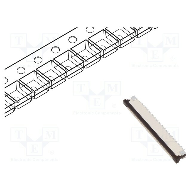 GCT Connector: FFC/FPC; SMT; 50V; 0