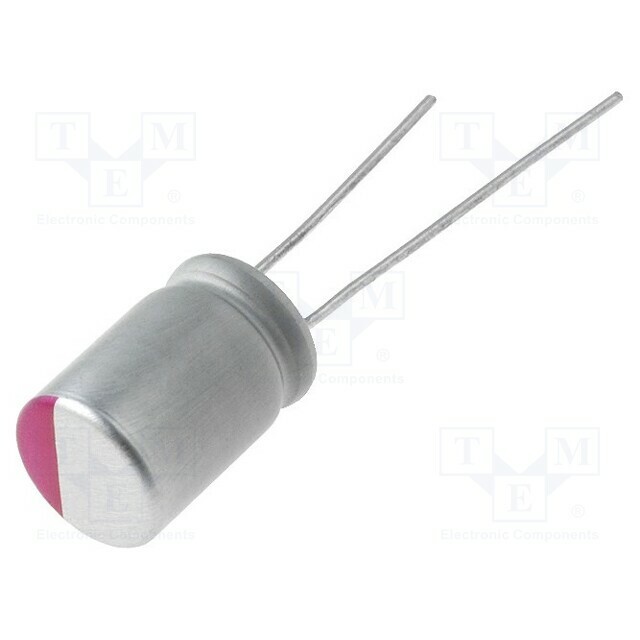X-CON Capacitor: polymer; low ESR; H: