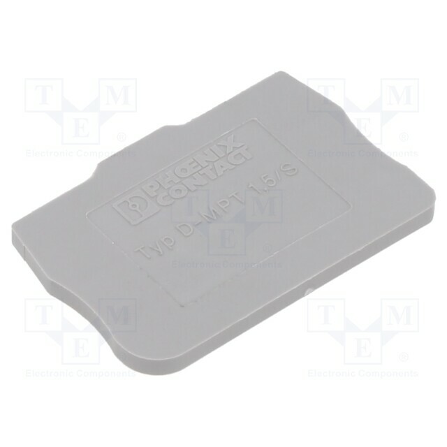 PHOENIX CONTACT End piece; MPT; grey