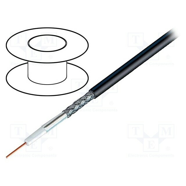 BELDEN Wire: coaxial; RG59; 1x20AWG; wire