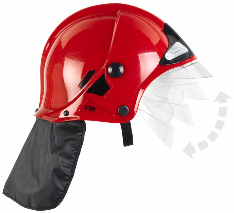 KLEIN Fire helmet with quick |