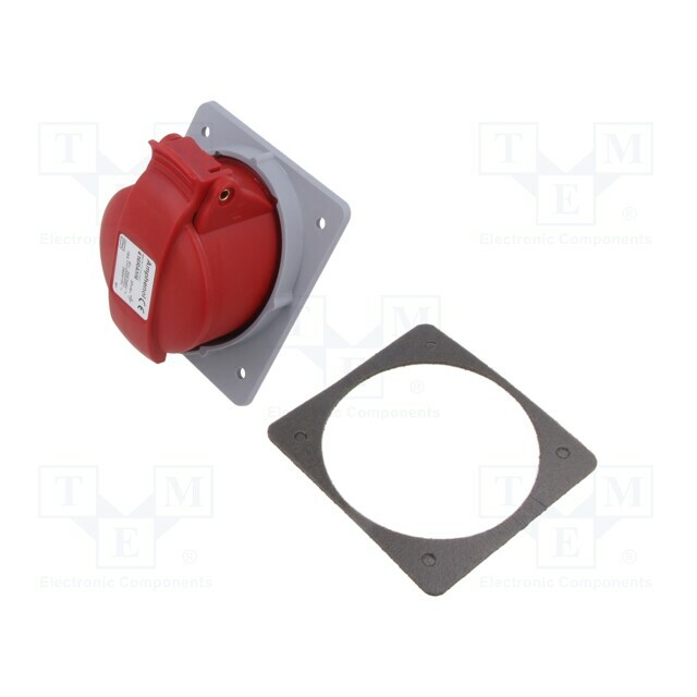 AMPHENOL Connector: AC supply 3-phase; socket