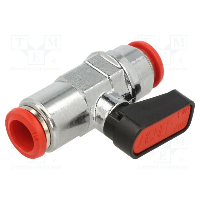 PNEUMAT Ball valve; max.20bar; nickel