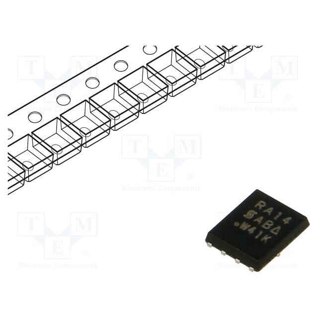 VISHAY Transistor: N-MOSFET; TrenchFET®; unipolar; 30V