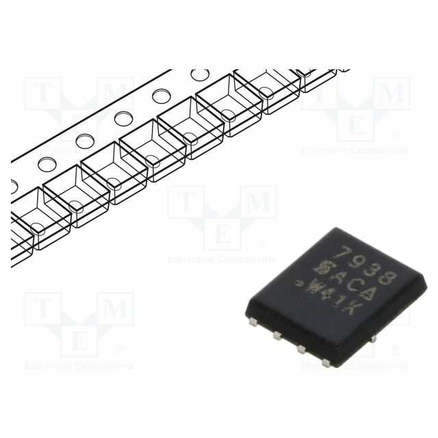 VISHAY Transistor: N-MOSFET x2; TrenchFET®; unipolar