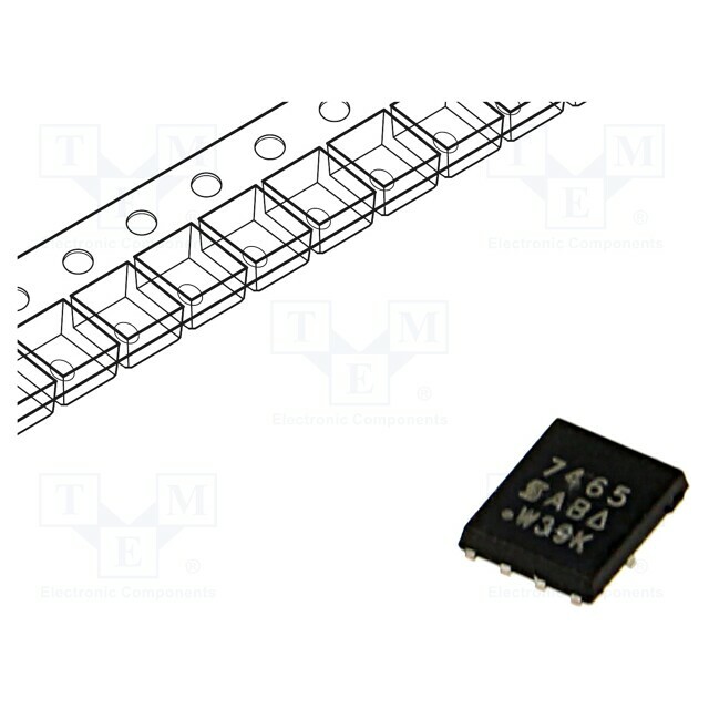 VISHAY Transistor: P-MOSFET; TrenchFET®; unipolar; -60V