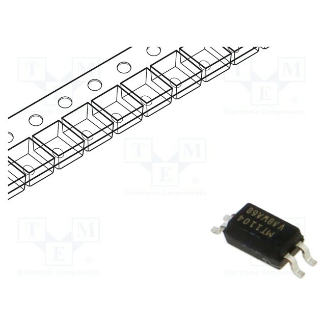 VISHAY Optocoupler; SMD; Ch: 1; OUT: