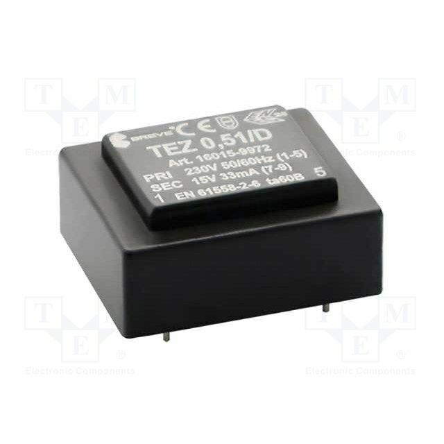 BREVE TUFVASSONS Transformer: encapsulated; 0.5VA