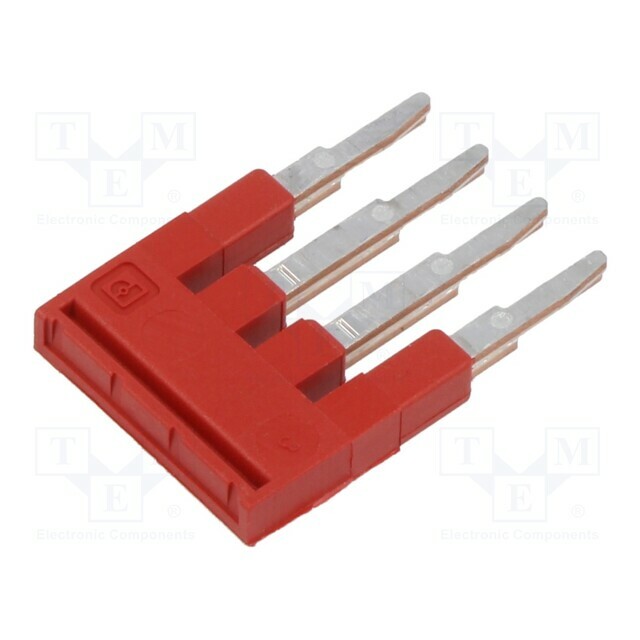 PHOENIX CONTACT Comb bridge; red; terminals: