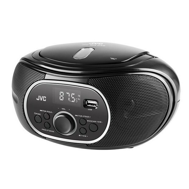 JVC radio RD-E221B Boombox black |