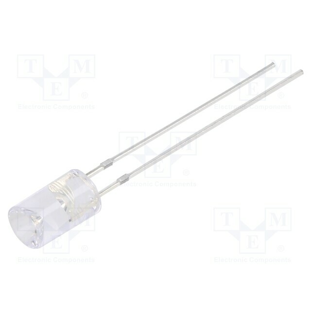 OPTOSUPPLY LED; red; 5mm; 100÷150mcd; 120°