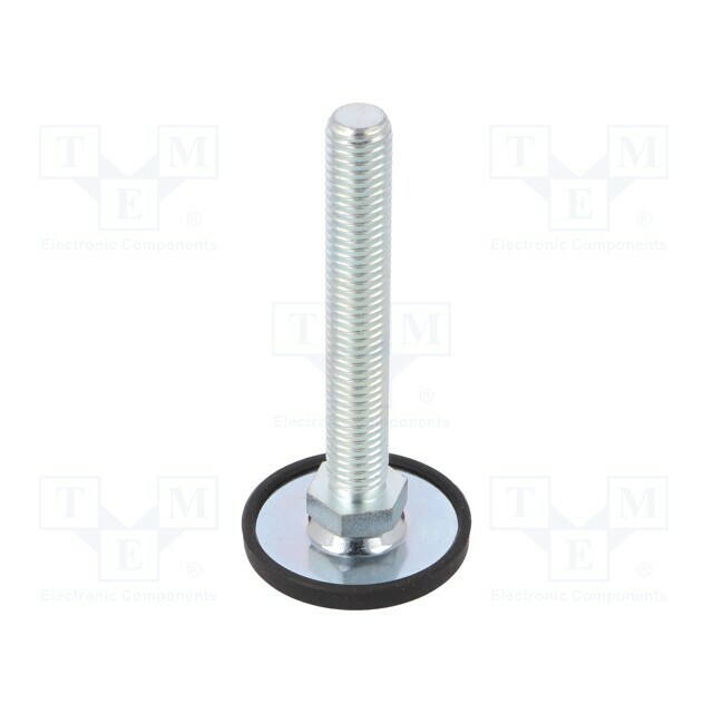 ELESA+GANTER Foot; without locknut,adjustable,with