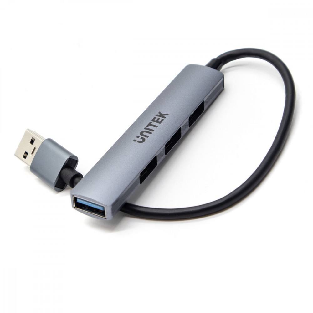 UNITEK HUB USB-A; 3x USB-A 2