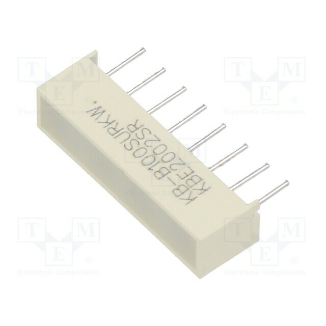 KINGBRIGHT ELECTRONIC LED backlight; red; Lens: