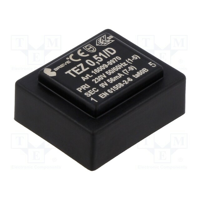 BREVE TUFVASSONS Transformer: encapsulated; 0.5VA