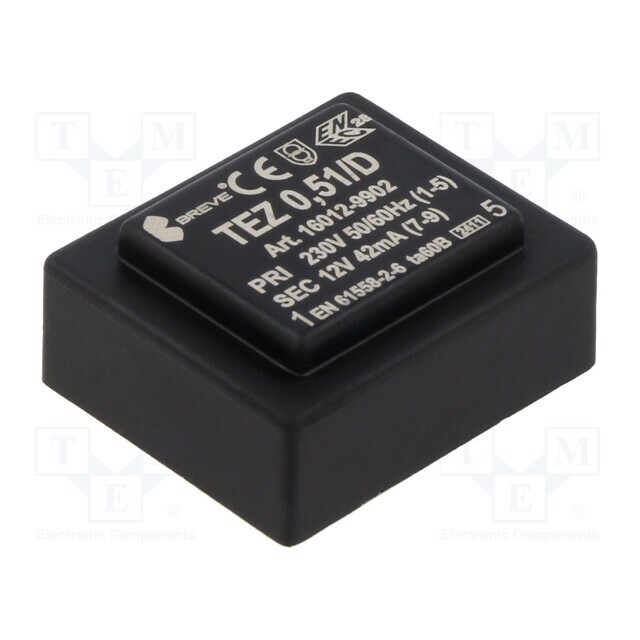 BREVE TUFVASSONS Transformer: encapsulated; 0.5VA