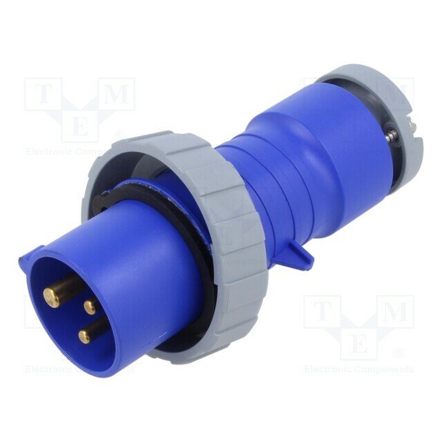 AMPHENOL Connector: AC supply 3-phase; plug