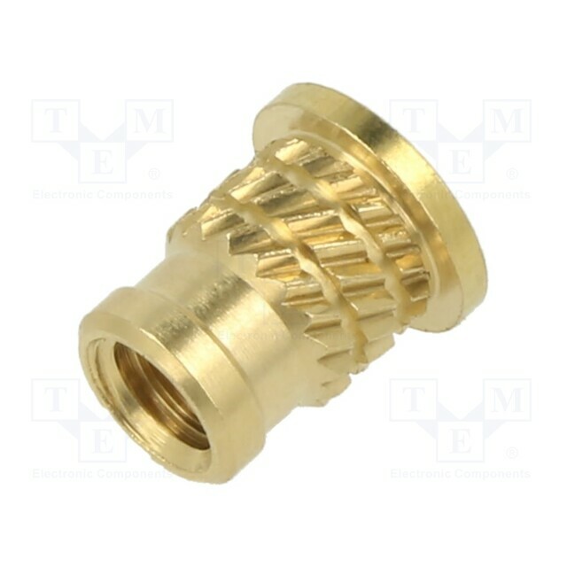 BOSSARD Threaded insert; brass; M4; BN