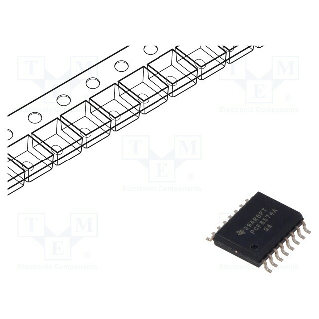 TEXAS INSTRUMENTS IC: interface; I/O expander