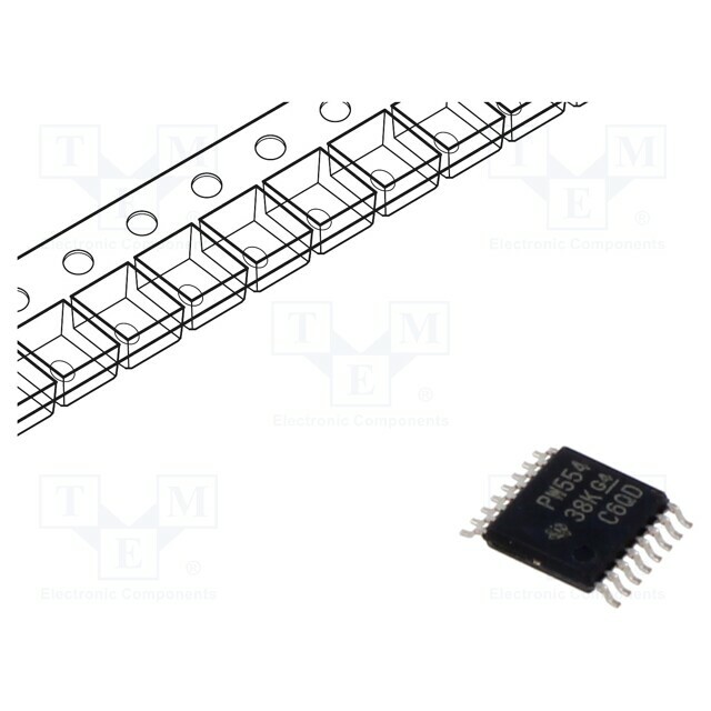 TEXAS INSTRUMENTS IC: interface; I/O expander