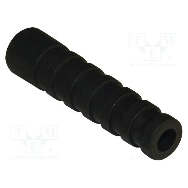 AMPHENOL RF Strain relief; black; RG58