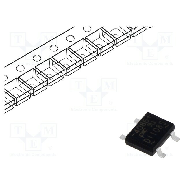 PanJit Bridge rectifier: single-phase; Urmax: 800V