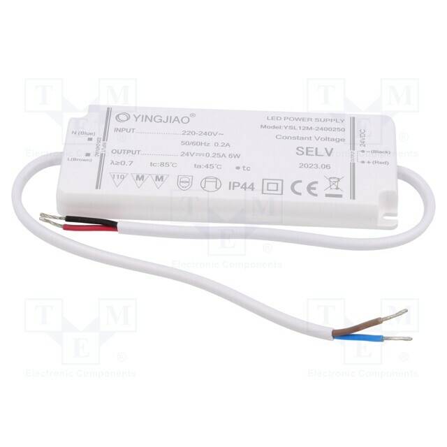 YINGJIAO Power supply: switching; LED; 6W