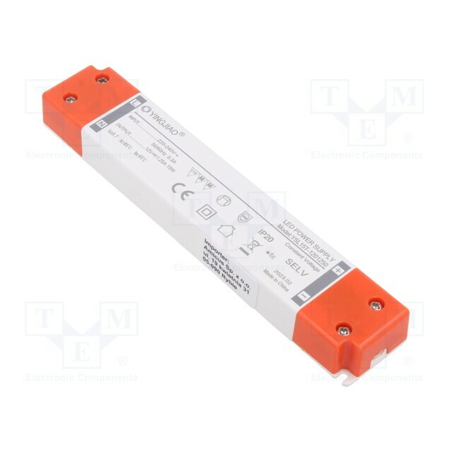 YINGJIAO Power supply: switching; LED; 18W