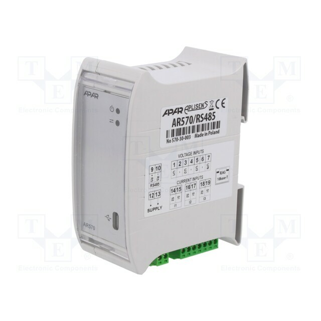 APAR Voltage monitoring relay; 18÷265VAC; 22÷350VDC