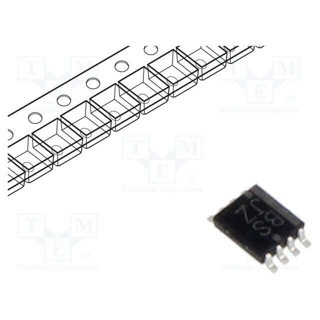 TEXAS INSTRUMENTS IC: analog switch; SPST