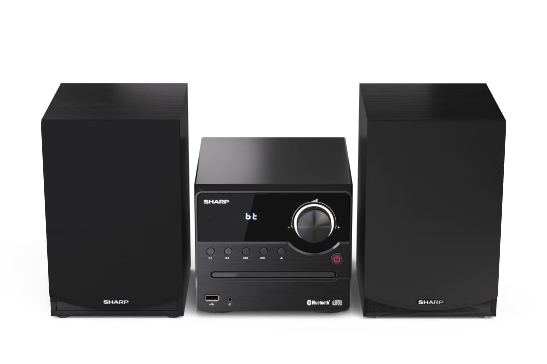 Sharp XL-B512(BK) Hi-Fi Micro System, CD/FM/USB/Bluetooth