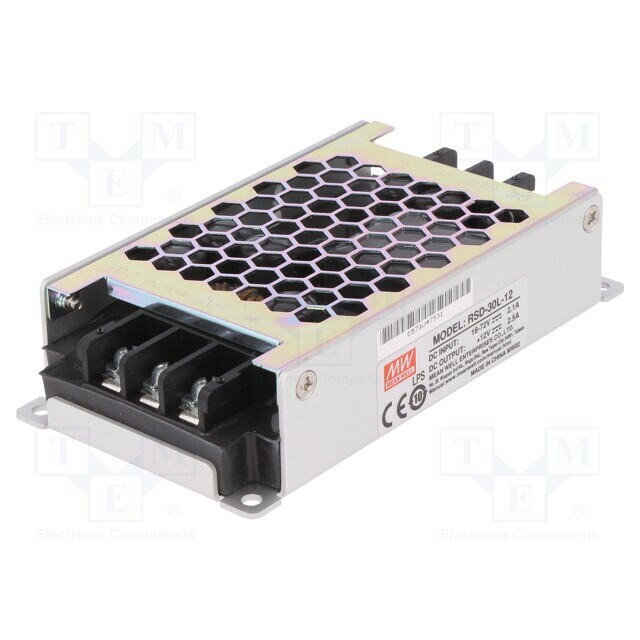 MEAN WELL Converter: DC/DC; 30W; Uin: