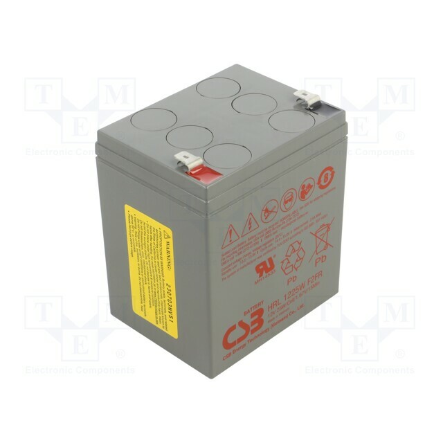 CSB BATTERY Re-battery: acid-lead; 12V; 5