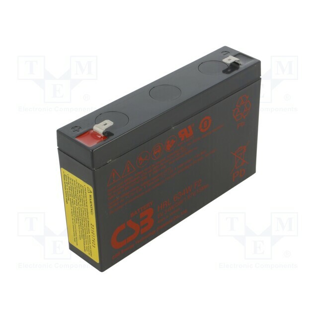 CSB BATTERY Re-battery: acid-lead; 6V; 9Ah