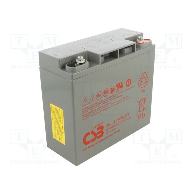 CSB BATTERY Re-battery: acid-lead; 12V; 20Ah