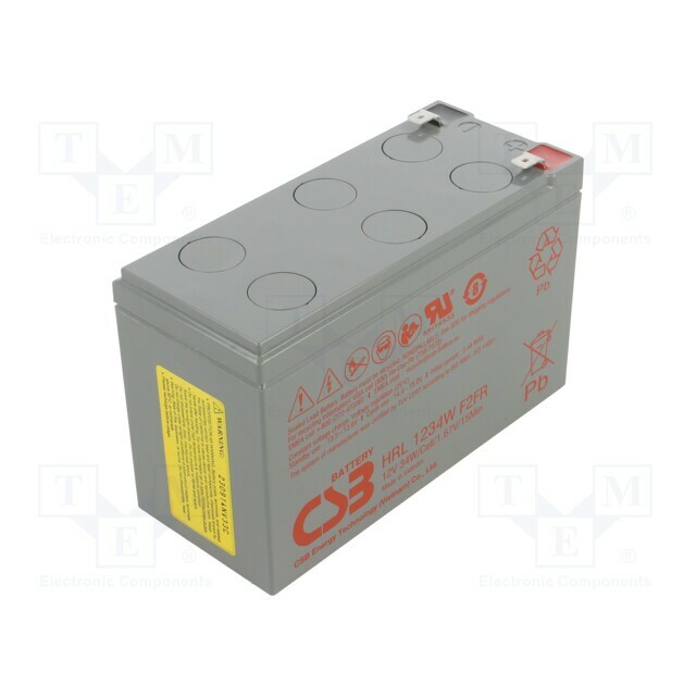 CSB BATTERY Re-battery: acid-lead; 12V; 9Ah
