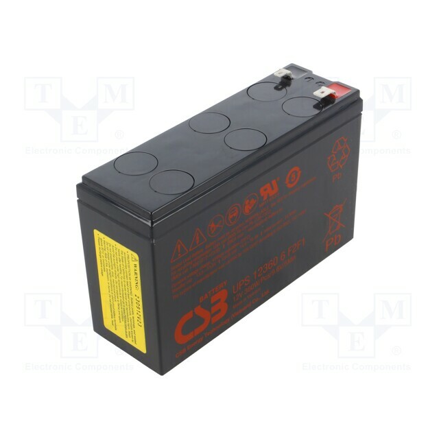CSB BATTERY Re-battery: acid-lead; 12V; 7
