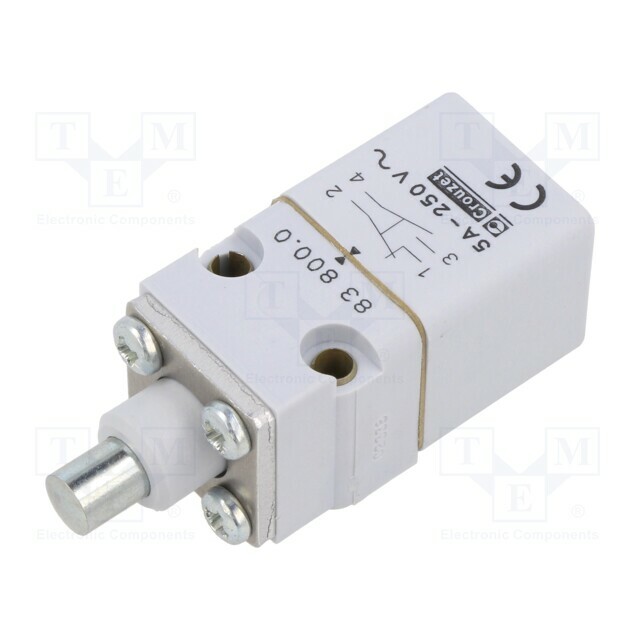 Limit switch; pin plunger Ø8mm; SPDT
