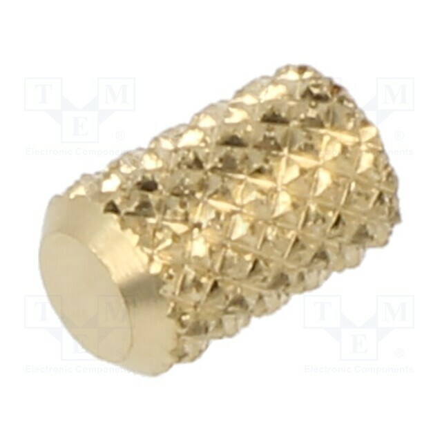 TAPPEX Threaded insert; brass; M2,5