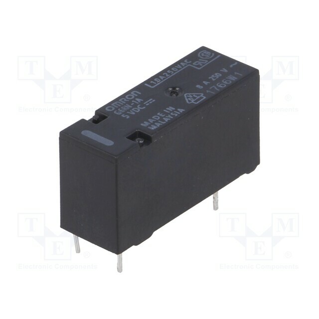 OMRON Electronic Components Relay: electromagnetic; Ucoil: